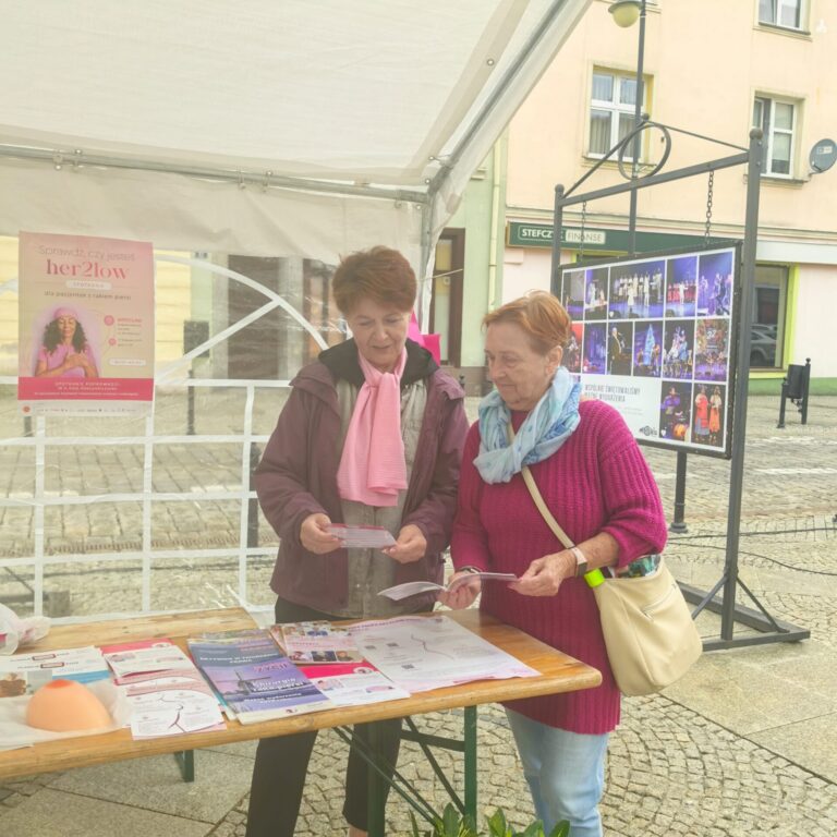 Akcja Profilaktyczna Amazonek 13 września 2025 r., Białe Miasteczko na Oleśnickim Rynku.